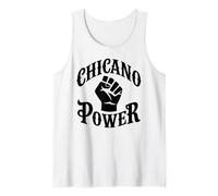 Chicano Power Mexicana México Brown Fuerte Latina Raza Barrio Camiseta sin Mangas