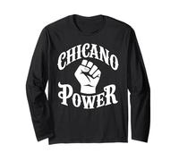 Chicano Power Mexicana México Brown Fuerte Latina Raza Barrio Manga Larga