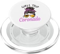 Chicas a Juego Coronado California moño desordenado PopSockets PopGrip para MagSafe