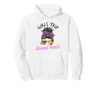 Chicas a Juego Viaje Akumal Beach México moño desordenado Sudadera con Capucha