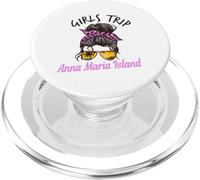 Chicas a Juego Viaje Anna Maria Island Florida Moño de Pelo desordenado PopSockets PopGrip para MagSafe