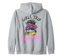 Chicas a Juego Viaje Benidorm España moño desordenado Sudadera con Capucha