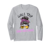 Chicas a Juego Viaje Cabo San Lucas México moño desordenado Manga Larga