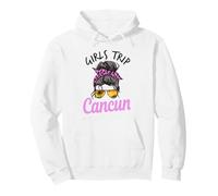 Chicas a Juego Viaje Cancún México moño desordenado Sudadera con Capucha
