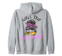 Chicas a Juego Viaje Corn Island moño desordenado Sudadera con Capucha