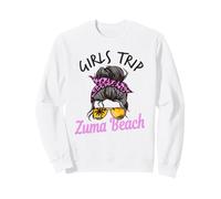 Chicas a Juego Viaje Coronado Beach moño desordenado Sudadera