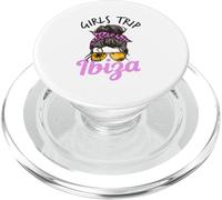 Chicas a Juego Viaje Ibiza España moño desordenado PopSockets PopGrip para MagSafe
