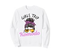 Chicas a Juego Viaje Komodo moño desordenado Sudadera