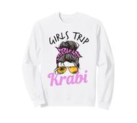 Chicas a Juego Viaje Krabi moño desordenado Sudadera
