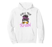 Chicas a Juego Viaje Krabi moño desordenado Sudadera con Capucha