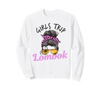 Chicas a Juego Viaje Lombok moño desordenado Sudadera