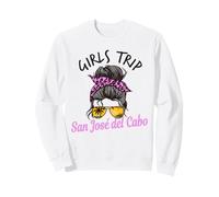 Chicas a Juego Viaje San José del Cabo México moño desordenado Sudadera