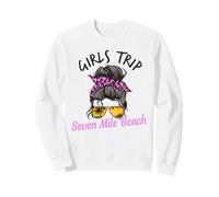 Chicas a Juego Viaje Siete Millas Playa moño desordenado Sudadera