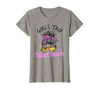 Chicas a Juego Viaje Tulum Beach México moño desordenado Camiseta