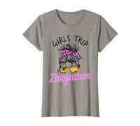 Chicas a Juego Viaje Zakynthos moño desordenado Camiseta