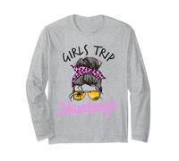 Chicas a Juego Viaje Zihuatanejo México moño desordenado Manga Larga