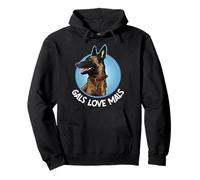 Chicas Amor Mals Belga Malinois Lover Sudadera con Capucha
