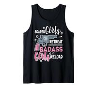 Chicas asustadas Retiro Badass Girls Reload Camiseta sin Mangas