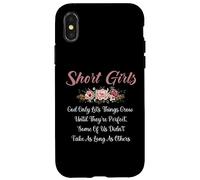 Chicas bajitas Dios solo permite que las cosas crezcan hasta que sean perfectas Carcasa para iPhone X/XS