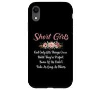 Chicas bajitas Dios solo permite que las cosas crezcan hasta que sean perfectas Carcasa para iPhone XR