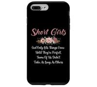 Chicas bajitas Dios solo permite que las cosas crezcan hasta que sean perfectas Carcasa para iPhone 7 Plus/8 Plus