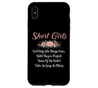 Chicas bajitas Dios solo permite que las cosas crezcan hasta que sean perfectas Carcasa para iPhone XS Max