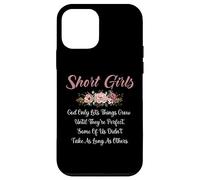Chicas bajitas Dios solo permite que las cosas crezcan hasta que sean perfectas Carcasa para iPhone 12 mini