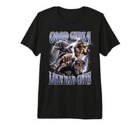 Chicas Buenas como Chicos Malos Funny Alpha Wolf Hombre Lobo Camiseta Premium