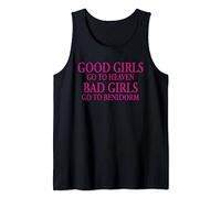 Chicas Buenas Goto Heaven Chicas malas Goto Benidorm Camiseta sin Mangas