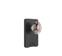 Chicas Calientes leen Libros Leopard Ball 8 Y2K Reader Pink Bow PopSockets PopWallet para MagSafe