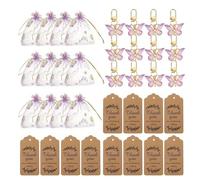 Chicas de llaves de mariposa, mujer llavero mariposa, colgante bolso llavero mariposa, cordones souvenir accesorio para hombres para niños niñas adolescentes io, Diseño único, Diseño único, Se