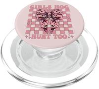 Chicas Hog Hunt Too Hog Hunting Boar Hunting Hog Hunter Girl PopSockets PopGrip para MagSafe