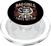 Chicas malas saben mejor - Vintage Devil Rebellious Girl PopSockets PopGrip para MagSafe
