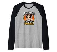 Chicas Monas De Jiu-Jitsu, Chicas Que Practican Lucha, Camiseta Manga Raglan