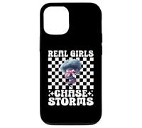 Chicas Reales Chase Storms Storm Chaser Storm Chasing Tornado Carcasa para iPhone 12/12 Pro