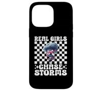 Chicas Reales Chase Storms Storm Chaser Storm Chasing Tornado Carcasa para iPhone 14 Pro MAX
