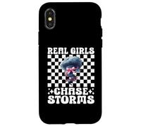 Chicas Reales Chase Storms Storm Chaser Storm Chasing Tornado Carcasa para iPhone X/XS