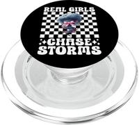 Chicas Reales Chase Storms Storm Chaser Storm Chasing Tornado PopSockets PopGrip para MagSafe