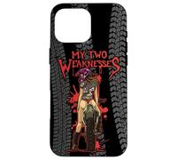Chicas Sexy y Motocross Son Mis Dos Debilidades Clásico Carcasa para iPhone 16 Pro MAX