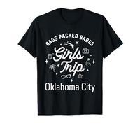 Chicas Viaje Babes Vacaciones Viajes Oklahoma City Camiseta