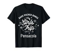 Chicas Viaje Babes Vacaciones Viajes Pensacola Beach Camiseta