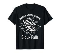 Chicas Viaje Babes Vacaciones Viajes Sioux Falls Camiseta
