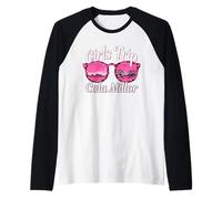 Chicas Viaje Cala Millor Mallorca Despedida de Soltera Mujer Camiseta Manga Raglan