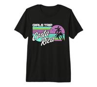 Chicas Viaje Costa Rica Coincidencia Mujeres Divertidas Vacaciones Camiseta Premium