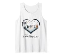 Chicas Viaje Crucero Vacaciones Viajes Filipinas Camiseta sin Mangas