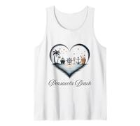 Chicas Viaje Crucero Vacaciones Viajes Pensacola Beach Camiseta sin Mangas