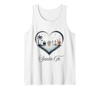 Chicas Viaje Crucero Vacaciones Viajes Santa Fe Camiseta sin Mangas