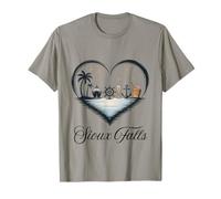 Chicas Viaje Crucero Vacaciones Viajes Sioux Falls Camiseta