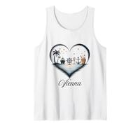 Chicas Viaje Crucero Viaje Vacaciones Viena Camiseta sin Mangas