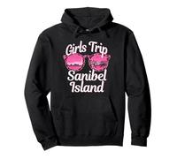 Chicas Viaje Isla Sanibel Florida Bachelorette Mujeres Sudadera con Capucha